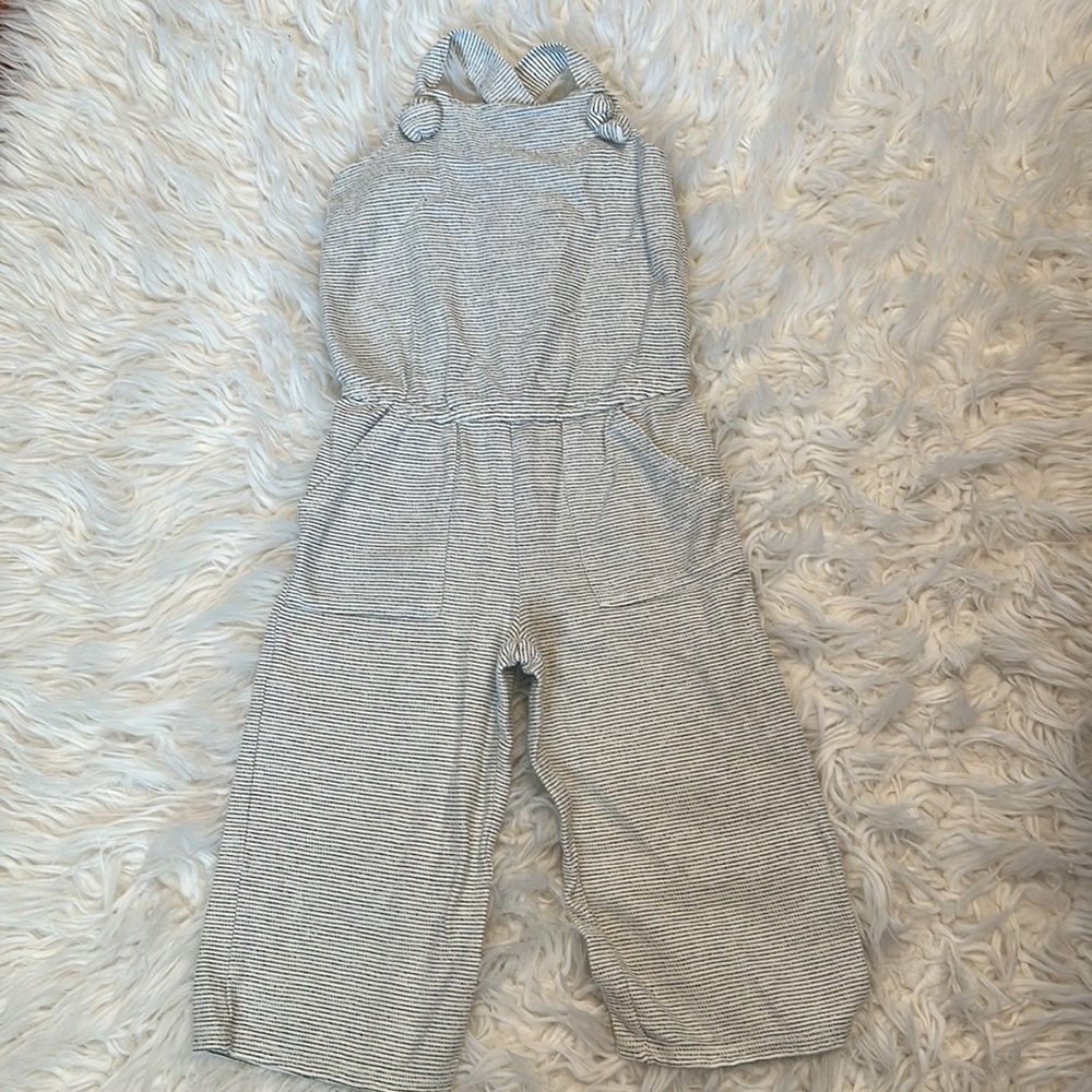 Cat and Jack French Terry Striped Jumpsuit